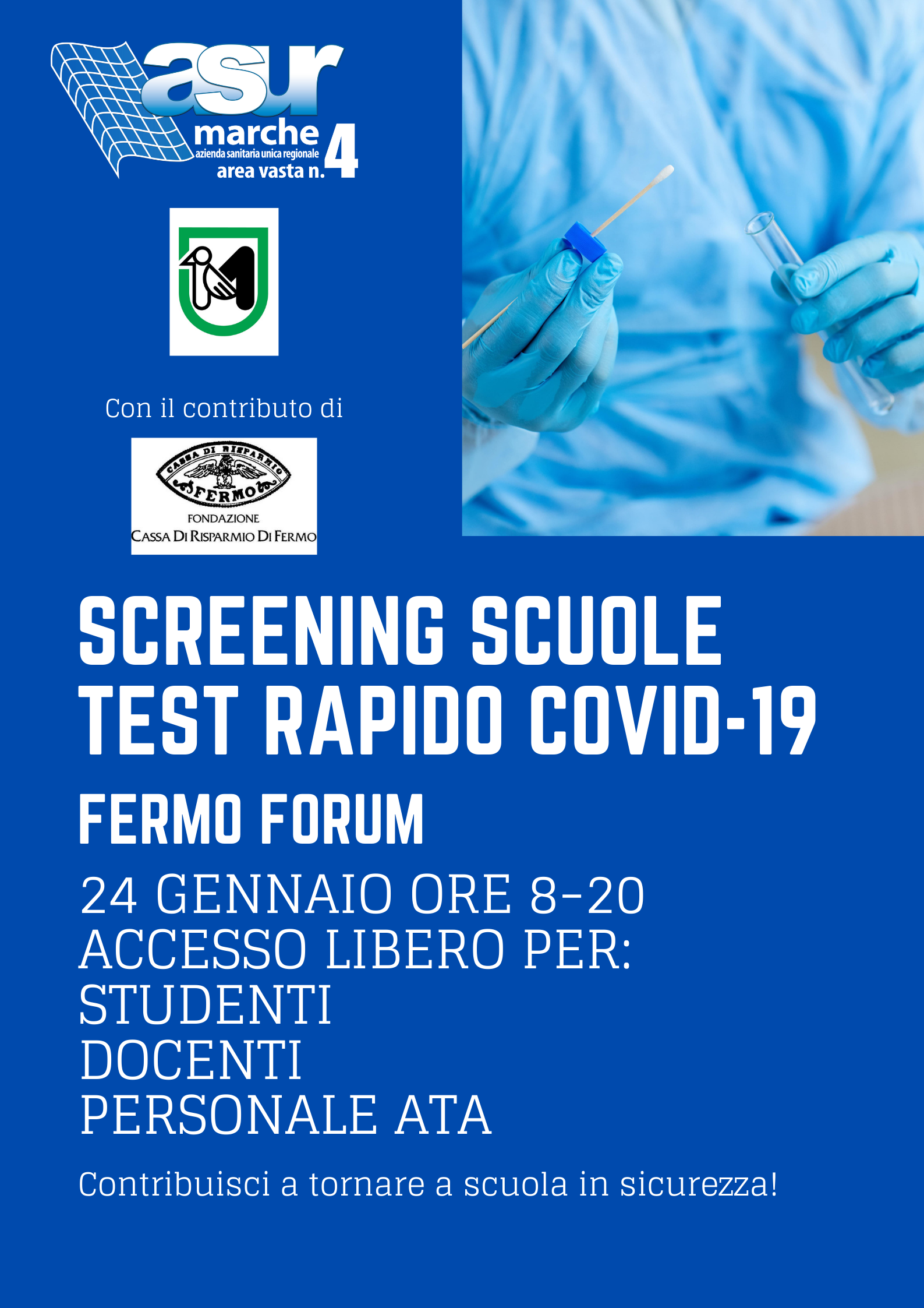CORONAVIRUS - SCREENING GRATUITO